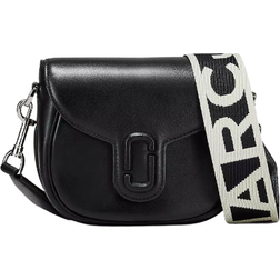 Marc Jacobs The Covered J Saddle Bag - Black