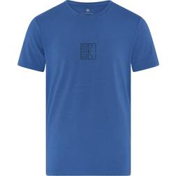 Bamboo O-neck T-shirt - Blue