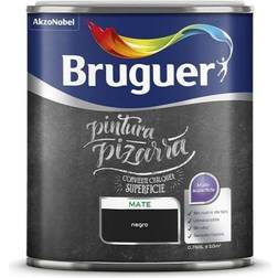 Esmalte acrílico Pizarra 0,75l. Negro Bruguer