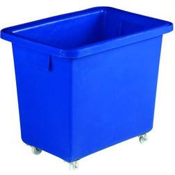 VFM Blue Swivel Castor Skip 405x610x560mm 328217 SBY12930