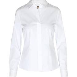 HUGO BOSS Regular-Fit Business Clothing Blous Dam - Hvid