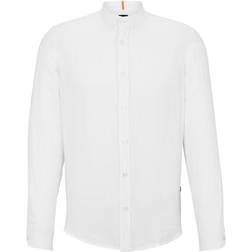HUGO BOSS Skjorta race_1 linen vit