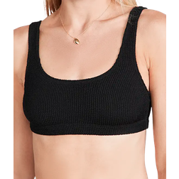 Good American Always Fits Scoop Bikini Top - Black