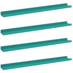 vidaXL Wall Shelves Estantería de Pared 80cm 4pcs