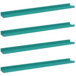vidaXL Wall Shelves Vägghylla 80cm 4st