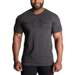 Better Bodies Recruit Tee - Dark Gray Melange