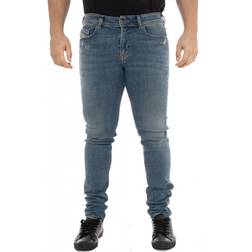 Diesel 1979 Sleenker Skinny Jeans - Worn Denim Blue