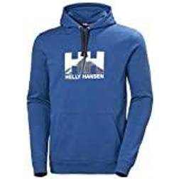 Helly Hansen Herren Trekking Sweatshirt Nord Graphic Pull Over 606 - Blau