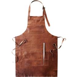 Gastrotools Leather Förkläde Brun
