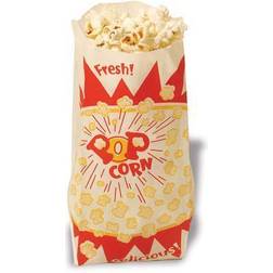 Winco BenchMark USA 41002 Popcorn Bags 1.5 oz, Pack of 1,000 Bags