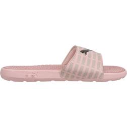 Puma Cool Cat Echo Logo Slide Sandals Pink