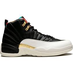 Nike Air Jordan 12 Retro - Black/Sail/Metallic Gold/True Red