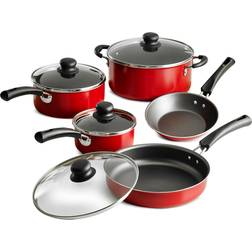 Tramontina Non-stick Cookware Set with lid 9 Parts