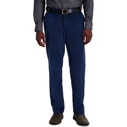 Haggar Stretch Corduroy Pant - Cadet Blue