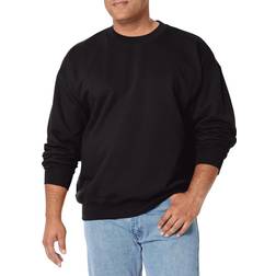 Hanes Men's Ultimate Crewneck Sweatshirt - Black