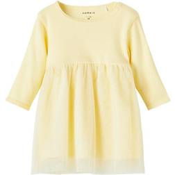 Name It Hinny LS Dress - Double Cream (13217337)