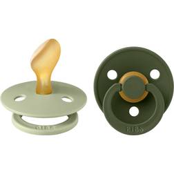 Bibs Smokk Size 2 Sage Hunter Green 2pk