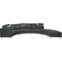 Beliani Semi-circular modular Sofa