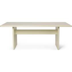 Ferm Living Rink Eggshell Dining Table 90x200cm