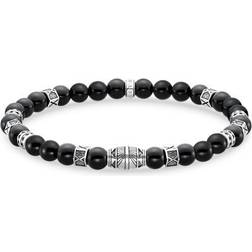 Thomas Sabo Bracelet Rebel at heart A2087-507-11-L19 925 Argent Noir