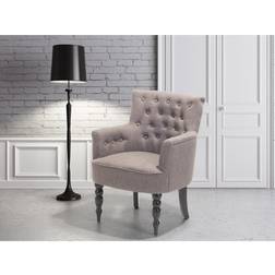 Beliani Classic Buttoned Armchair