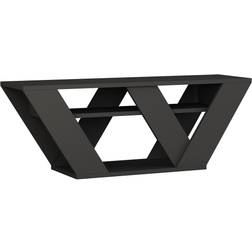 Hanah Home Homitis TV-Bænk Mørkegrå 110 cm TV-bord 110x110cm