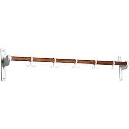 Essem Design Nostalgi Hook Rack Walnut White Stand Hanger