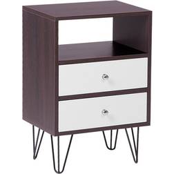 Beliani Night Bedside Table