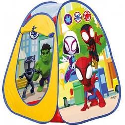 John Tente pliante JOHNTOY Spiderman Multicolore Autopliante Blanc