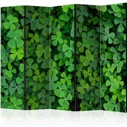 Artgeist Skærmvæg Green Clover II 225 x 172 cm Rumdeler