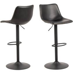 Nordform Oregona Black Bar Stool 110cm