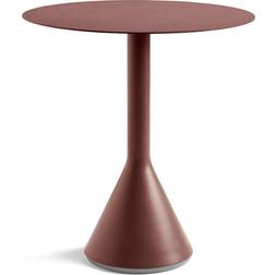 Hay Palissade Cone Table de bistrot Ø 70 x H 74 cm iron Red