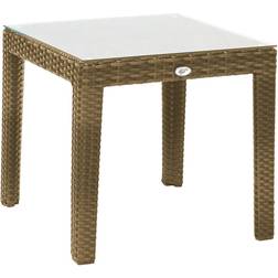 Sohvapöytä Wicker 50x50 cm Beige