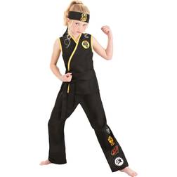 Cobra Kai Kids Costume Black/Orange