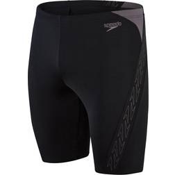 Speedo Men's Hyper Boom Splice Jammer - Black/Grey