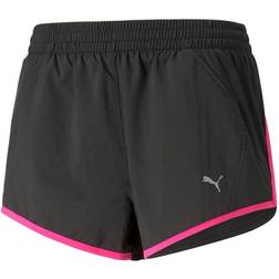 Puma Run Favorite Velocity 3" Short Negro - Black/Pink