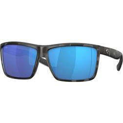 Costa Del Mar Rinconcito Polarized Solbriller Tortoise - Blue Mirror