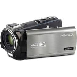 Minolta MN4K100Z 4K Ultra HD Camcorder with 10x Optical Zoom