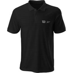 Wilson Bela Stripe II Polo Hombres Negro - Male