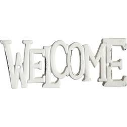 Chic Antique Skilt "Welcome" Dekorationsfigur