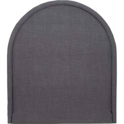 Mille Notti Sängynpääty Luna Linen Harmaa