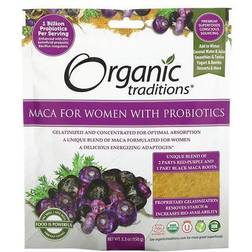 Organic Traditions Maca For Women With Probiotics