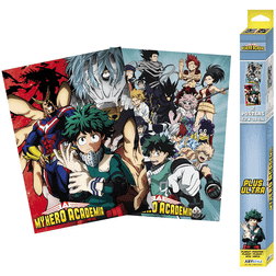 ABYstyle My Hero Academia Artworks Set 2 Mini Poster