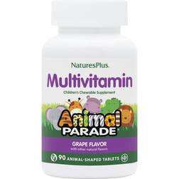Nature's Plus Animal Parade Chewable Multivitamin Supplement Grape