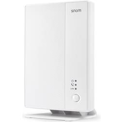 Snom M500 VoIP-telefon/sladdlös basstation DECT SRTP, SIPS 48 linjer vit