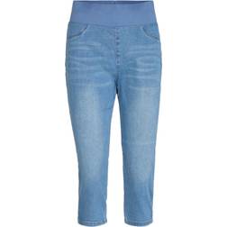 Freequent Shantal Ca Denim Pant - Light Blue Denim