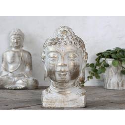 Chic Antique Vittel Buddha-hoved Dekorationsfigur