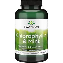 Swanson Chlorophyllin & Mint - 500 chewable