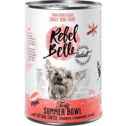 Rebel Belle Adult Tasty Summer Bowl - Veggie Alimento Umido Per Cani - 1 x 375 g