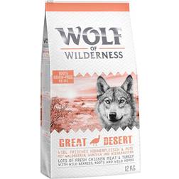 Wolf of Wilderness Adult "Great Desert" - Turkey 5kg